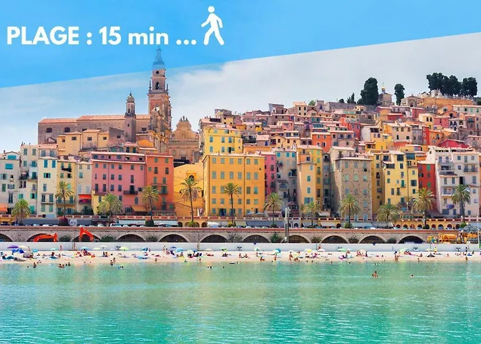 - Close To Center - Air Conditioning - Wifi Menton